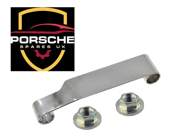 Porsche 924S 944 968 Securing bracket / deflector plate timing belt incl. nuts 99908409202