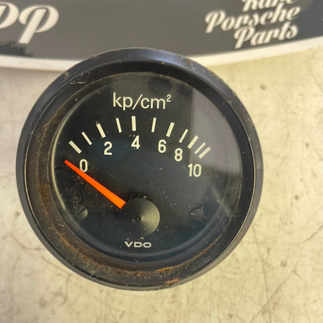 Porsche 924 2.0 oil pressure gauge 10 bar kg/cm2 477919551 used