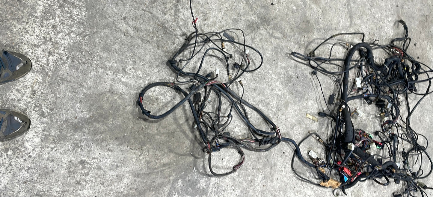 Porsche 944 Oval Dash interior wiring loom for spares or repair 013/001