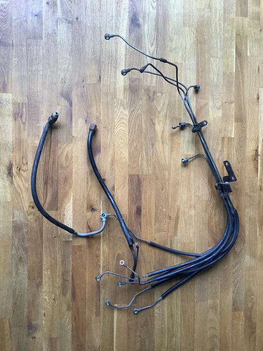 Porsche 924 turbo fuel injection pipes / lines / hoses used 047 133 32 Rare Porsche Parts