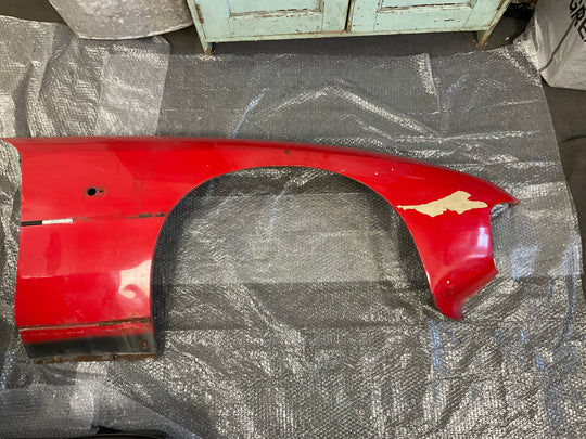 Porsche 924 Turbo Series 2 O/S Drivers front wing, used part