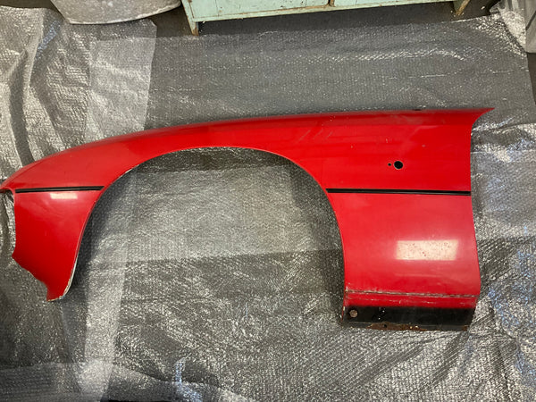 Porsche 924 Turbo Series 2 N/S Passenger front wing, used part