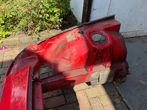 Porsche 924 TURBO front end cut complete badge panel