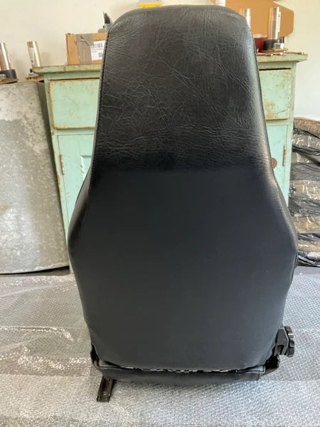 924 Pasha black material RHS UK Drivers seat in used condition
