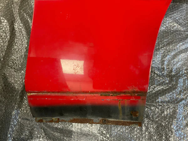 Porsche 924 Turbo Series 2 O/S Drivers front wing, used part