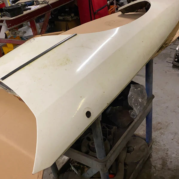 Porsche 924 TURBO series 1 left hand front wing. (TW2) really solid. Early