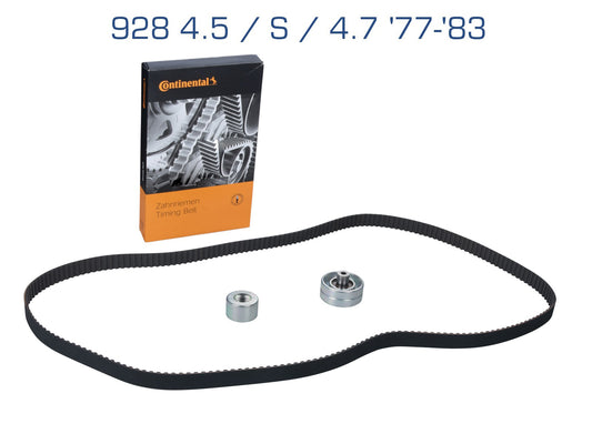 Timing belt set for Porsche 928 4.5 928S 4.7 '77-'83 92810515700