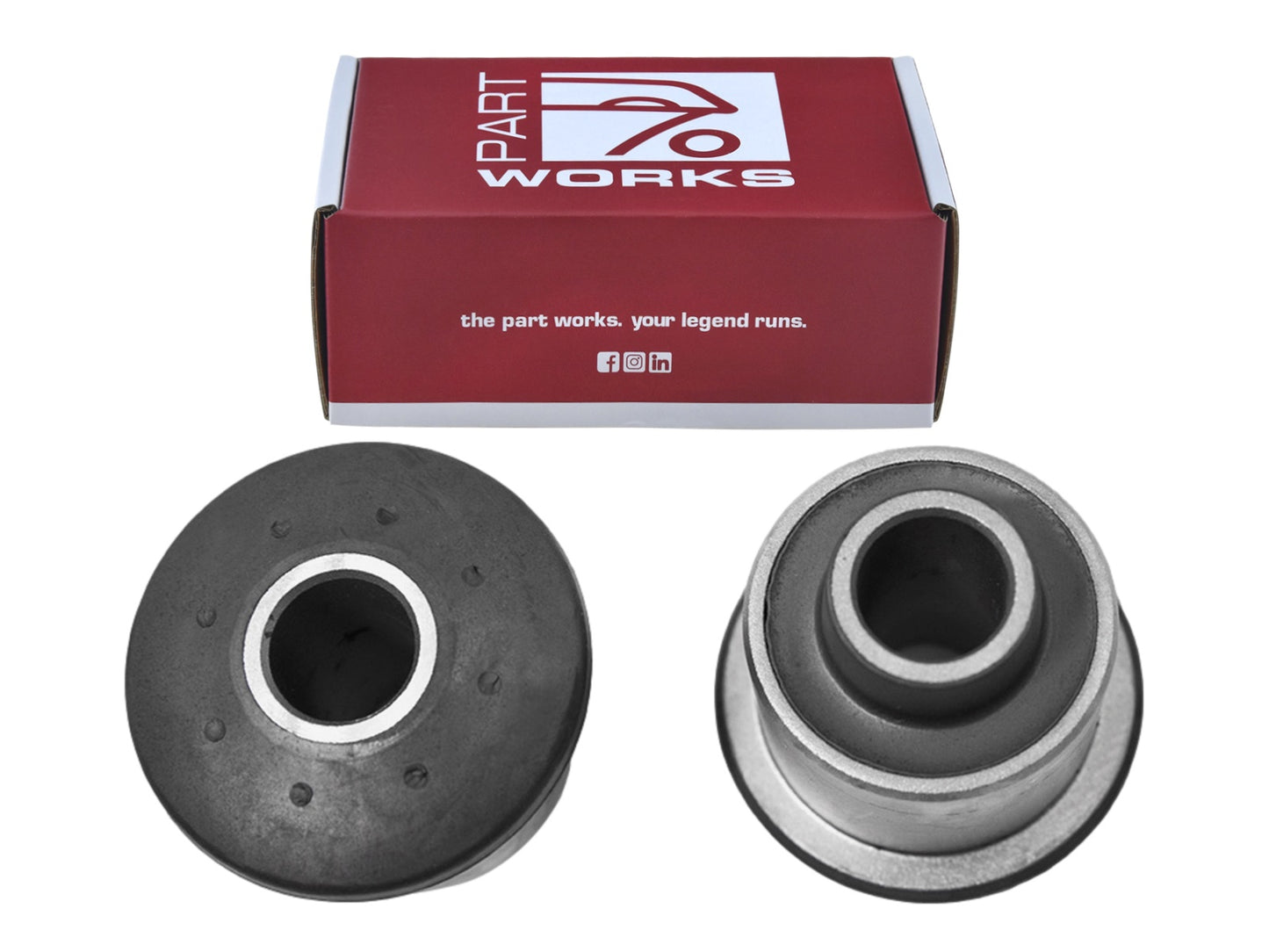 Rubber bearing for 1 wishbone for Porsche 928 from '86- front UP. 92834102737