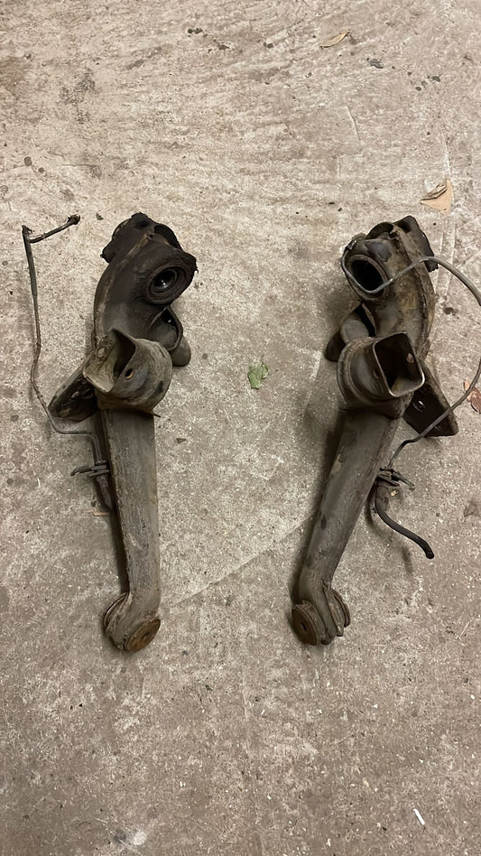 Porsche 924 944 Early steel trailing arms, left and right, used