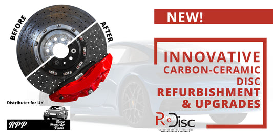 PCCB Ceramic Brake Disc refurbishment BMW, Porsche, Audi, Lamborghini, Mercedes