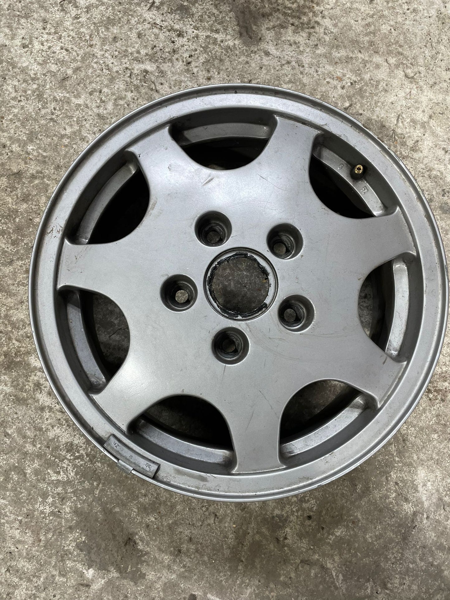 Einzelfelge Alu 16" Porsche 964 Original 96436211201